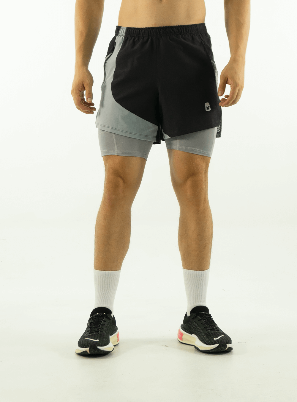 PANTALONETA RUNNING GRIS OSCURO 2.0